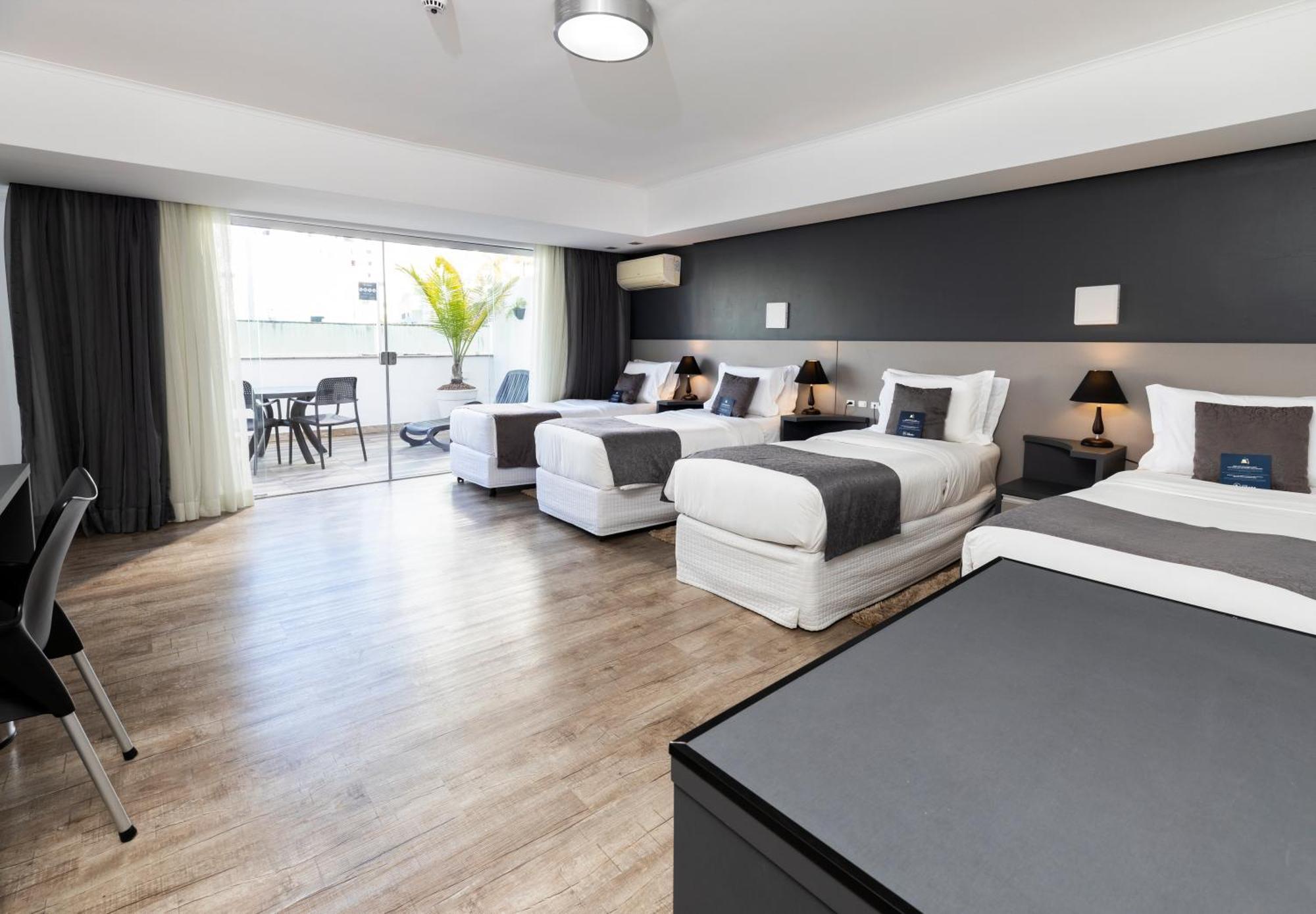 Hotel Sibara Spa & Convencoes Balneário Camboriú الغرفة الصورة
